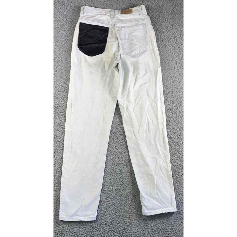 Vtg Lee Mom Jeans Women 26x29.5 Retro 80s 90s Edgy Cyber Punk Grunge Classic